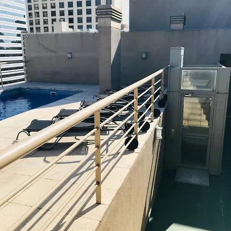 Apartamento Centrico Y Moderno Con Balcon, Piscina, Gimnasio Y Laundry Buenos Aires Exterior photo